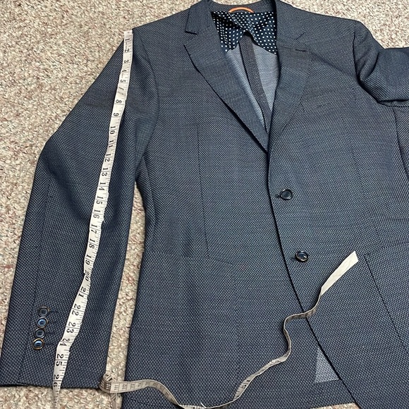 Digel Edward wool blend double button blazer - Picture 6 of 11